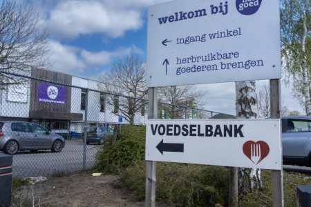 Ingang van Voedselbank Deventer